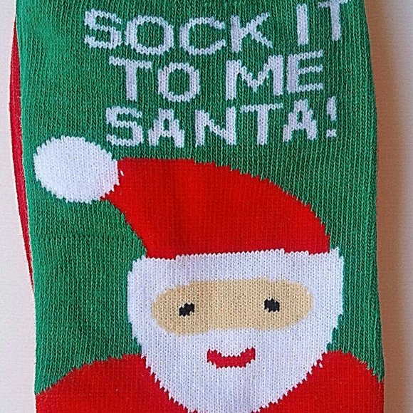 Santa Christmas Socks - Picture 2 of 4